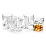 Quadro Premium Whiskey Tumblers Set of 6 (11.4 oz)