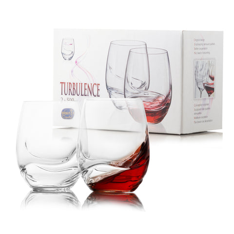 Turbulence Red wine Tumblers Set of 2 (16.9 oz)