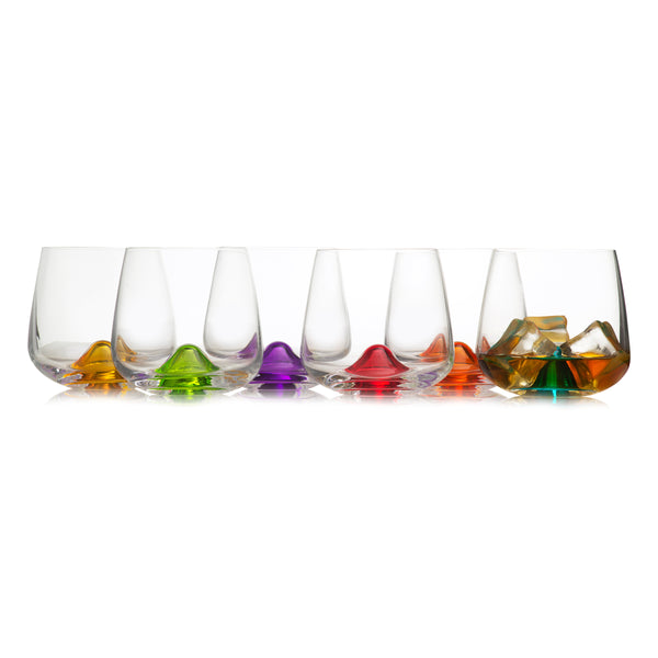 Islands Colored Tumblers Set of 6 (10.4 oz)