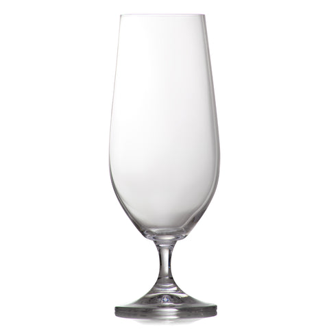 Lara Pilsner Beer Glasses Set of 6 (12.8 oz)
