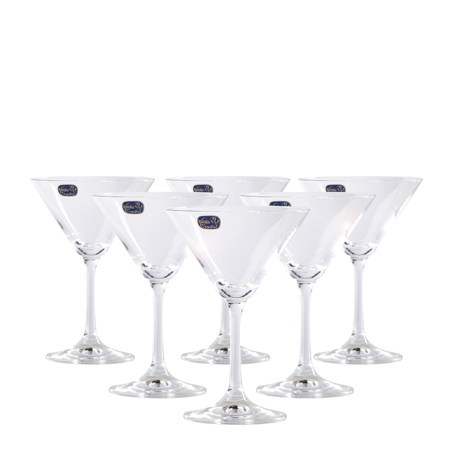 Lara Martini Glasses Set of 6 (7.1 oz)