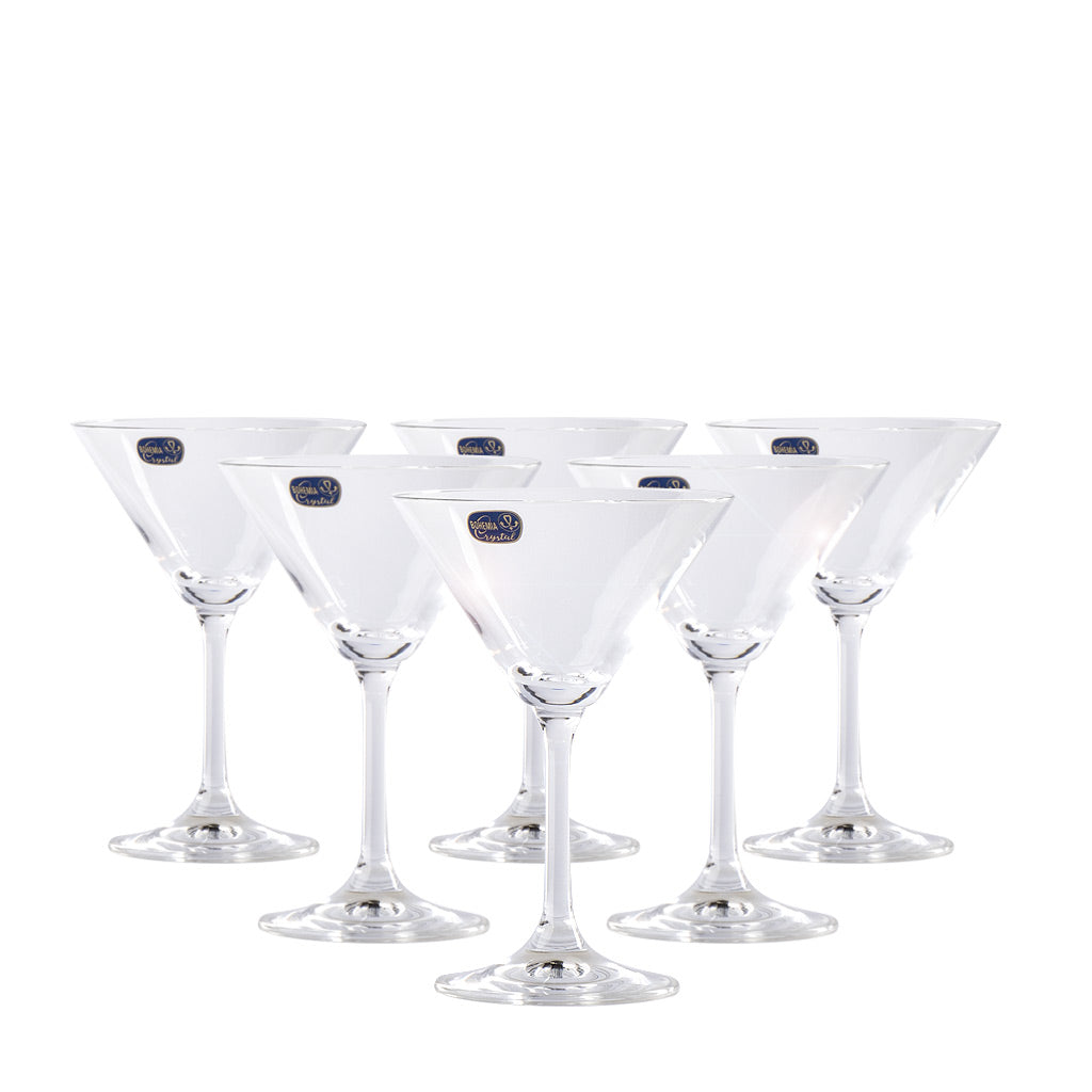 Lara Martini Glasses Set of 6 (7.1 oz)